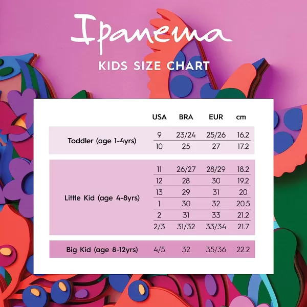 imageIpanema Wave Heart II Kids Flip Flops  Stylish and Comfortable Summer Sandals with NonSlip Sole for Active PlayLilacPink