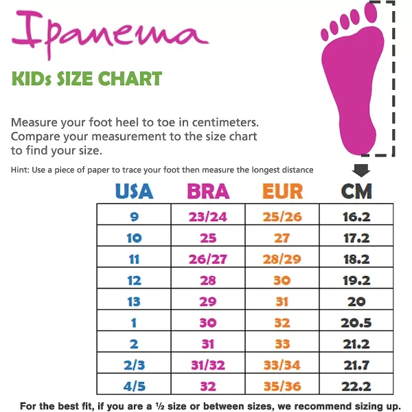 imageIpanema Wave Heart II Kids Flip Flops  Stylish and Comfortable Summer Sandals with NonSlip Sole for Active PlayPinkRed