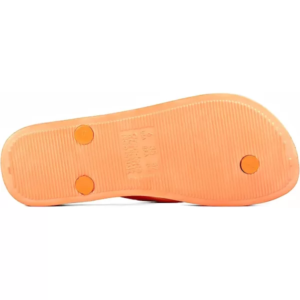 imageIpanema Womens Ana Collection Flip FlopsAna Colors  OrangeLight Orange