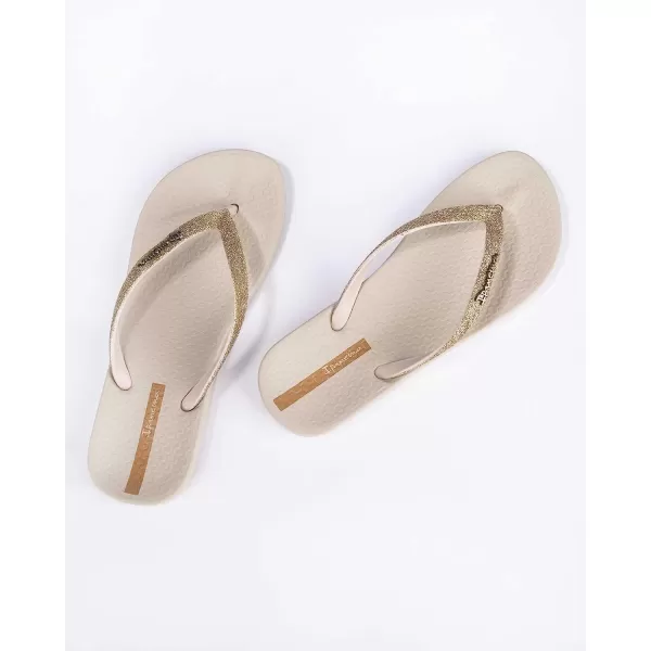 imageIpanema Womens Ana Collection Flip FlopsAna Sparkle  BeigeBeige