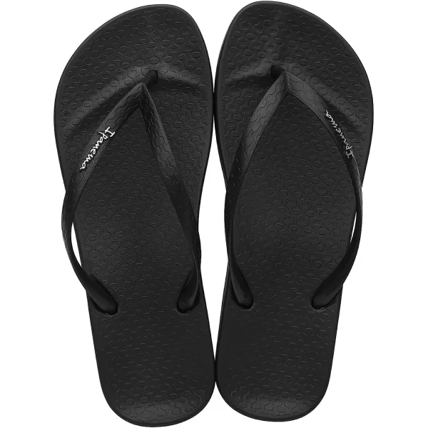 imageIpanema Womens Ana Collection Flip FlopsAna Sparkle  BlackBlack
