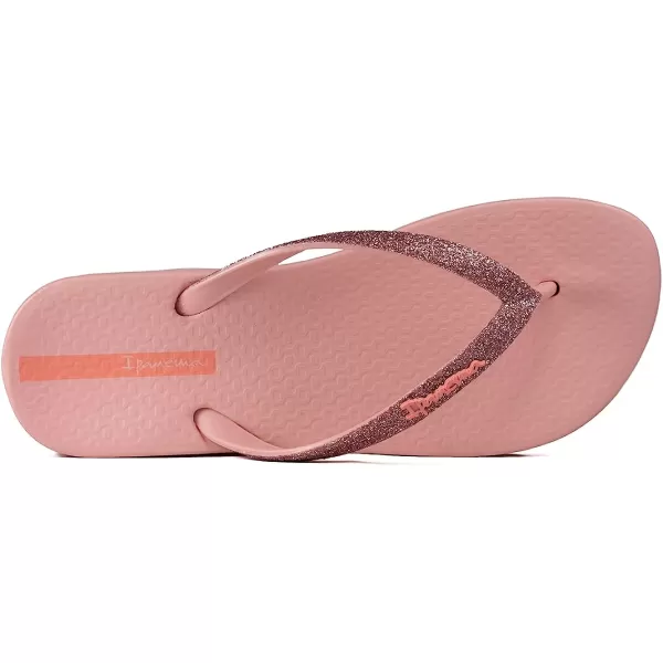 imageIpanema Womens Ana Collection Flip FlopsAna SparklepinkGlitter Pink
