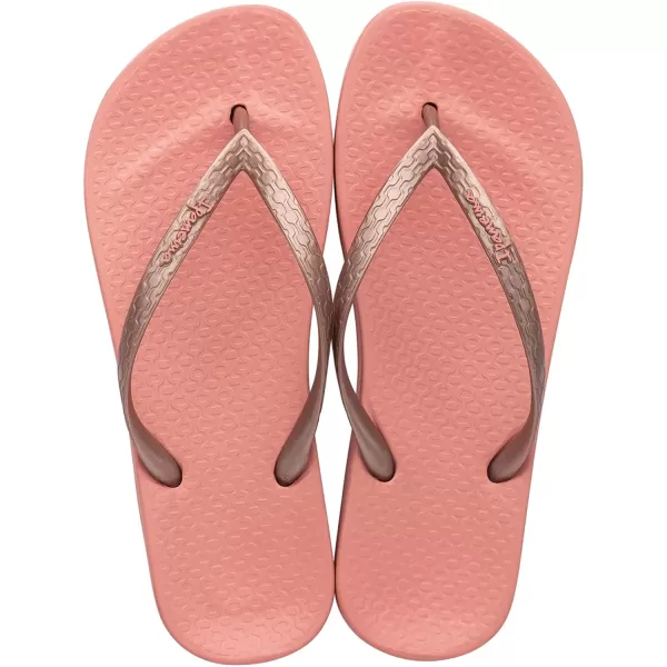 imageIpanema Womens Ana Collection Flip FlopsAna Tan  PinkRose
