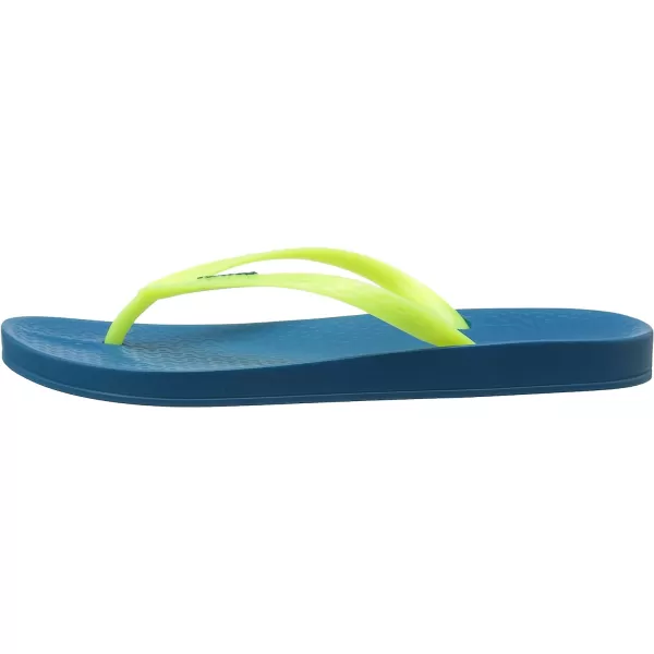 imageIpanema Womens Ana Collection Flip FlopsBlueYellow