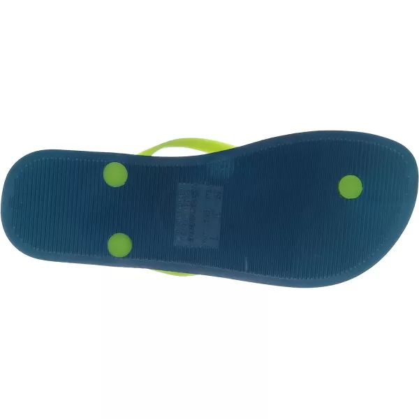 imageIpanema Womens Ana Collection Flip FlopsBlueYellow