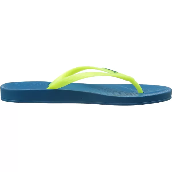 imageIpanema Womens Ana Collection Flip FlopsBlueYellow
