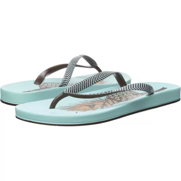 imageIpanema Womens Ana Collection Flip FlopsGreenBrown