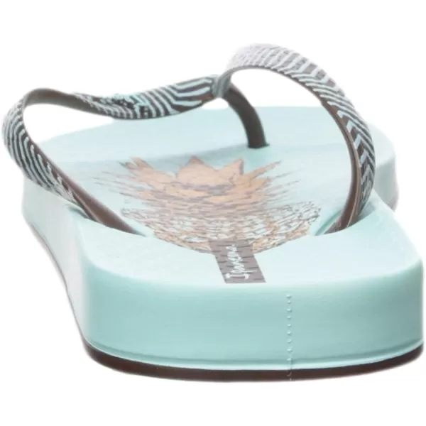 imageIpanema Womens Ana Collection Flip FlopsGreenBrown