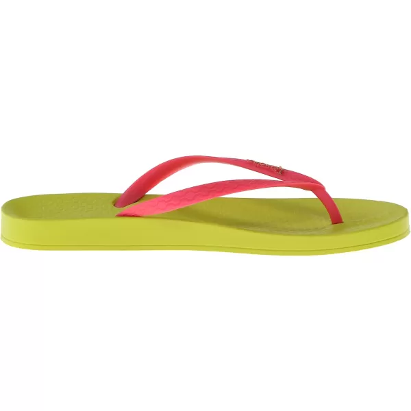 imageIpanema Womens Ana Collection Flip FlopsGreenPink