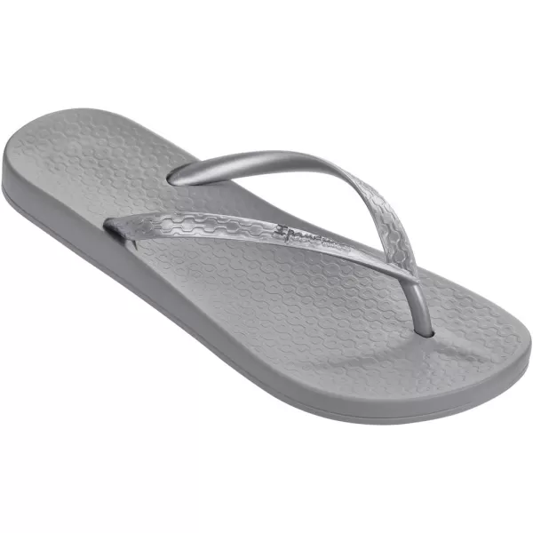 imageIpanema Womens Ana Collection Flip FlopsGreySilver