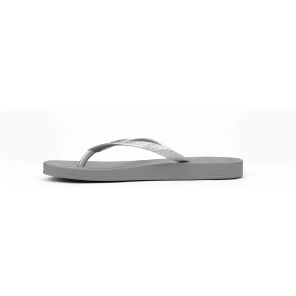 imageIpanema Womens Ana Collection Flip FlopsGreySilver