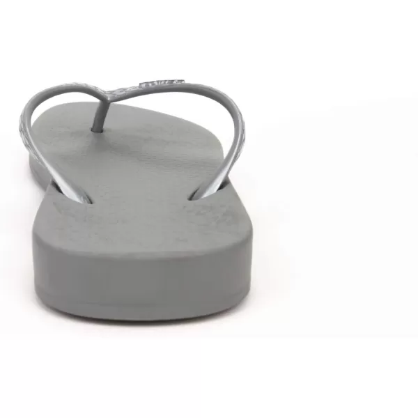 imageIpanema Womens Ana Collection Flip FlopsGreySilver
