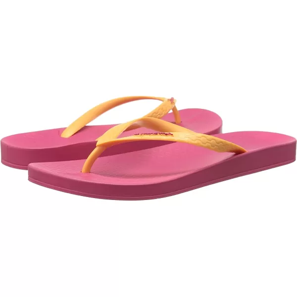 imageIpanema Womens Ana Collection Flip FlopsPinkOrange