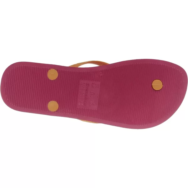 imageIpanema Womens Ana Collection Flip FlopsPinkOrange