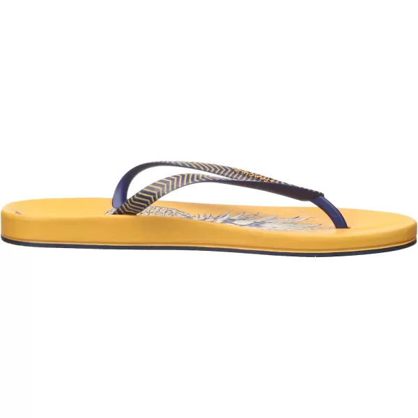 imageIpanema Womens Ana Collection Flip FlopsYellowBlue