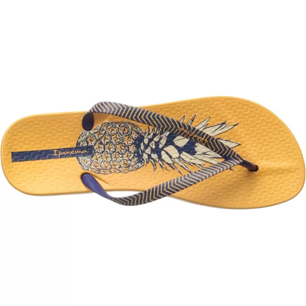 imageIpanema Womens Ana Collection Flip FlopsYellowBlue