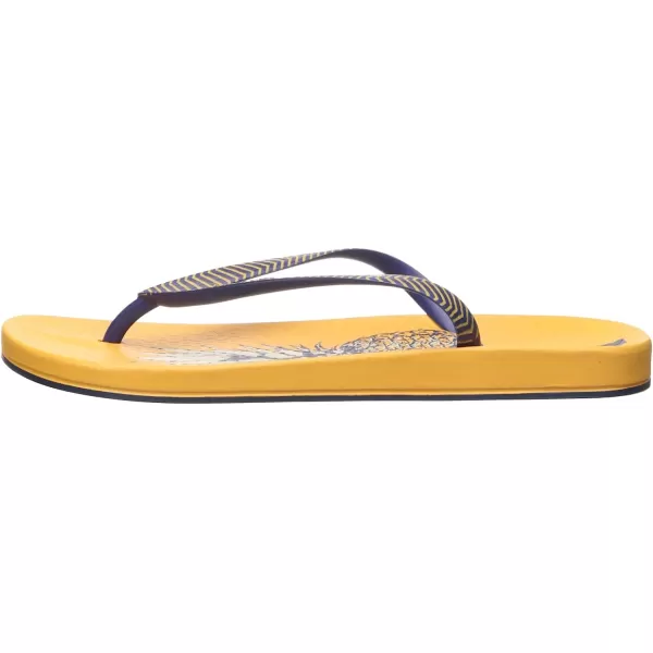 imageIpanema Womens Ana Collection Flip FlopsYellowBlue