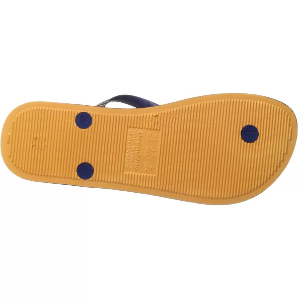 imageIpanema Womens Ana Collection Flip FlopsYellowBlue