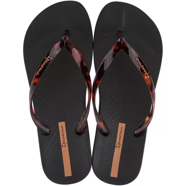 imageIpanema Womens Ana Connect Fem Flip FlopsBlackClear