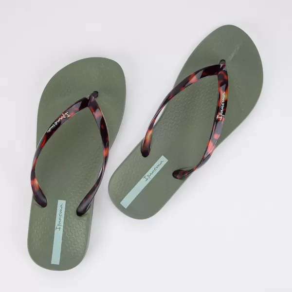imageIpanema Womens Ana Connect Fem Flip FlopsGreenClear