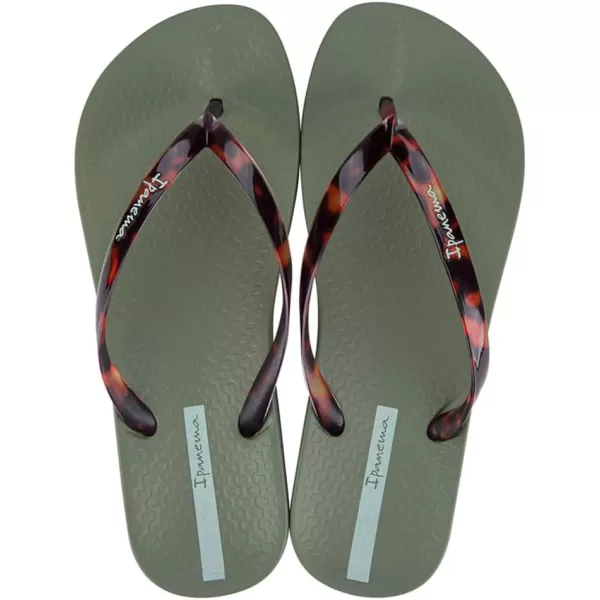 imageIpanema Womens Ana Connect Fem Flip FlopsGreenClear