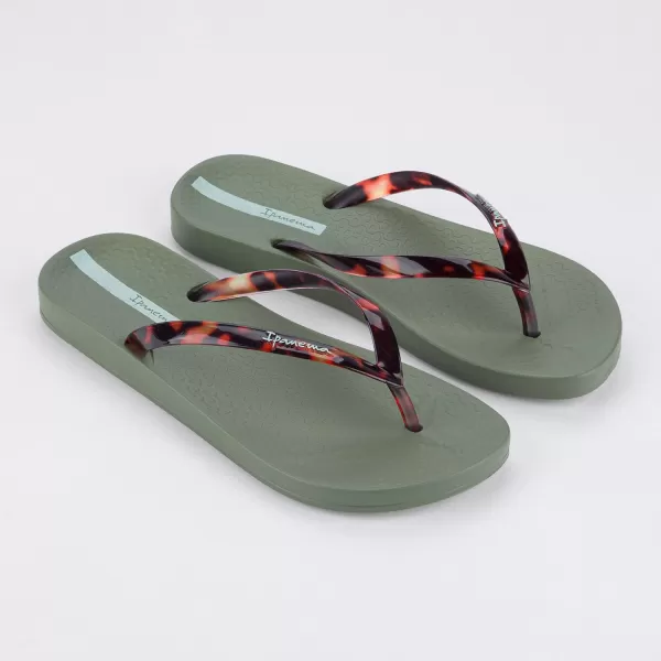 imageIpanema Womens Ana Connect Fem Flip FlopsGreenClear