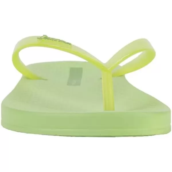 imageIpanema Womens Ana Connect Fem Flip FlopsGreenTransp Green