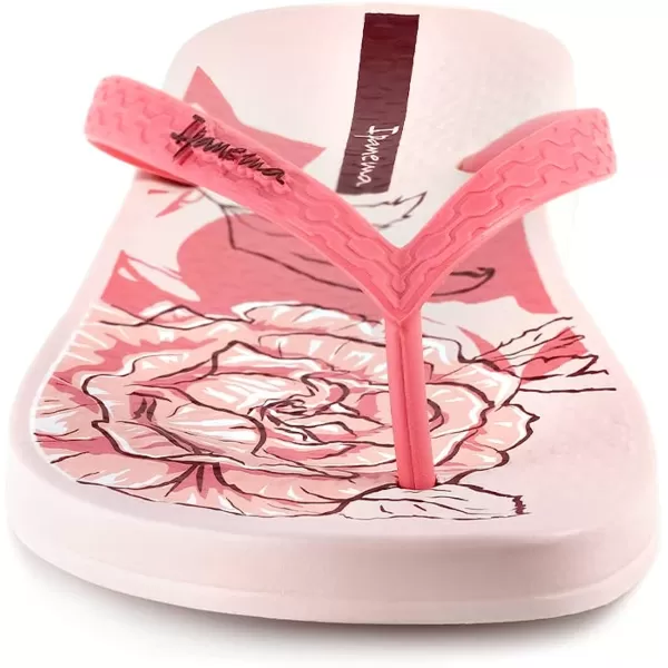 imageIpanema Womens Ana Temas XIII Flip Flops  Comfortable amp Stylish Summer Sandal with Flower Prints Anatomic Footbed amp NonSlip SolePinkPink