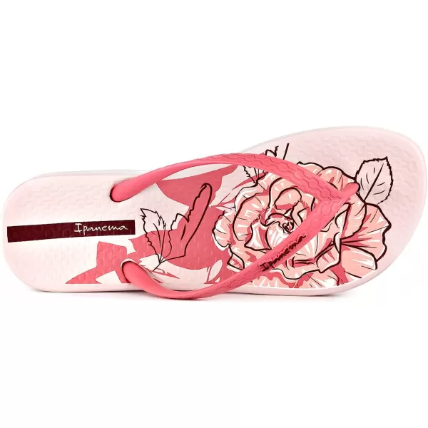 imageIpanema Womens Ana Temas XIII Flip Flops  Comfortable amp Stylish Summer Sandal with Flower Prints Anatomic Footbed amp NonSlip SolePinkPink