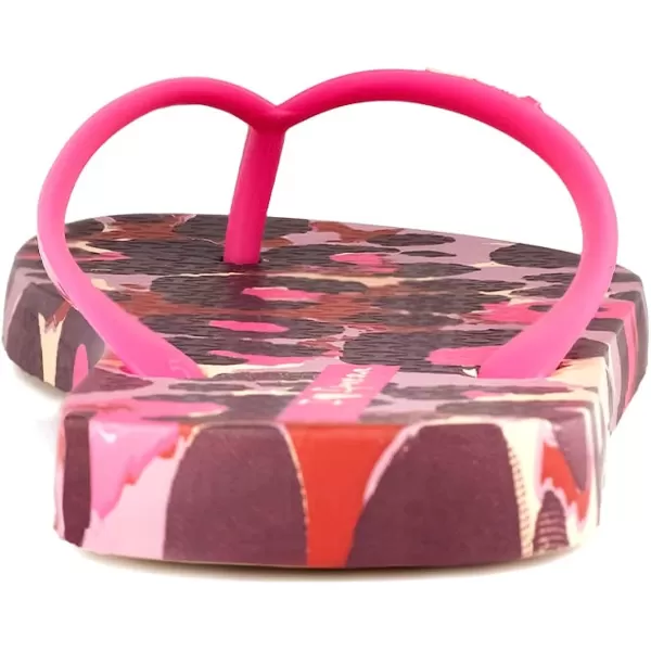 imageIpanema Womens Animal Print Flip Flops  Comfortable amp Trendy Summer Sandals with Animal Print Anatomic Footbed amp NonSlip SoleBeigePink