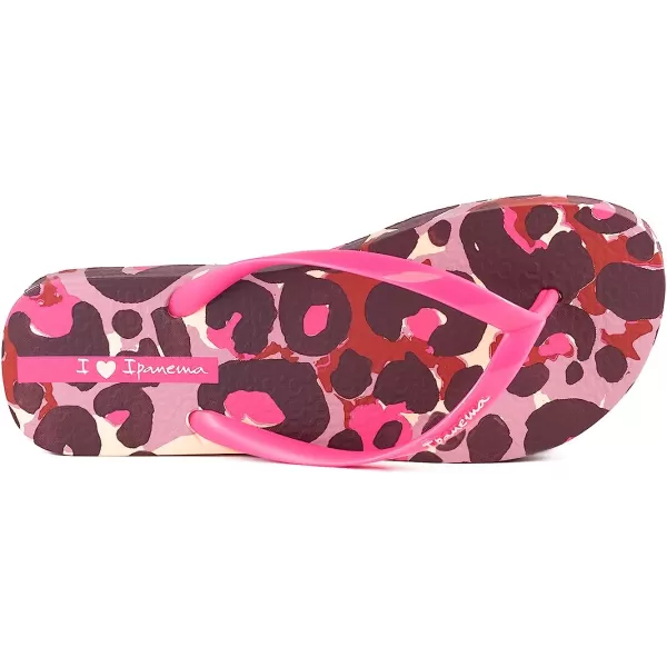 imageIpanema Womens Animal Print Flip Flops  Comfortable amp Trendy Summer Sandals with Animal Print Anatomic Footbed amp NonSlip SoleBeigePink