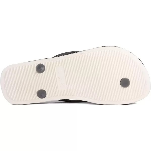 imageIpanema Womens Animal Print Flip Flops  Comfortable amp Trendy Summer Sandals with Animal Print Anatomic Footbed amp NonSlip SoleGreyBlack