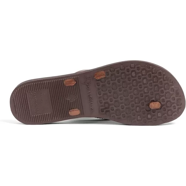 imageIpanema Womens Bossa Flip Flops  Comfortable and Stylish Slipon Sandals for Women with Woven YStrap DesignBrownBronze