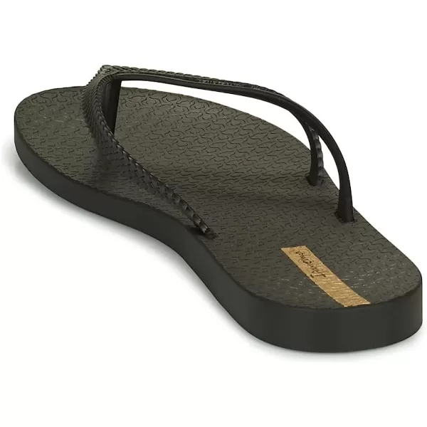 imageIpanema Womens Bossa Flip Flops  Comfortable and Stylish Slipon Sandals for Women with Woven YStrap DesignGraphite
