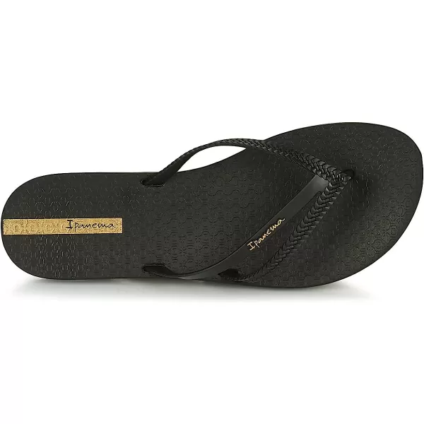 imageIpanema Womens Bossa Flip Flops  Comfortable and Stylish Slipon Sandals for Women with Woven YStrap DesignGraphite