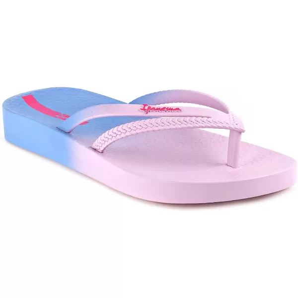 imageIpanema Womens Bossa Flip Flops  Comfortable and Stylish Slipon Sandals for Women with Woven YStrap DesignPinkBlue