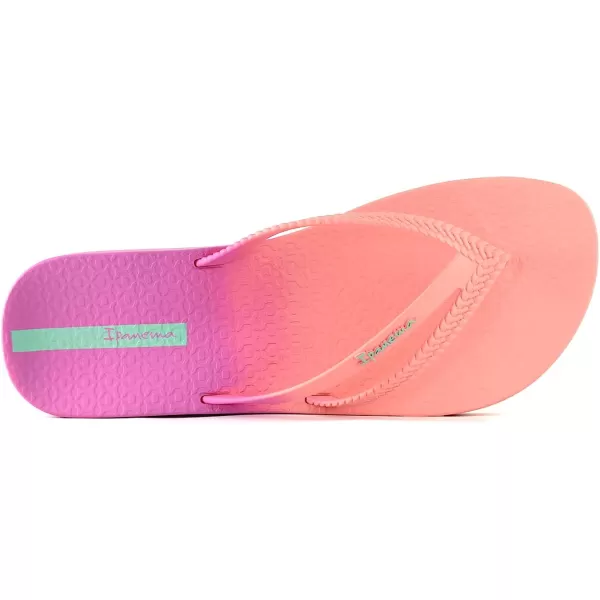 imageIpanema Womens Bossa Flip Flops  Comfortable and Stylish Slipon Sandals for Women with Woven YStrap DesignPinkPink