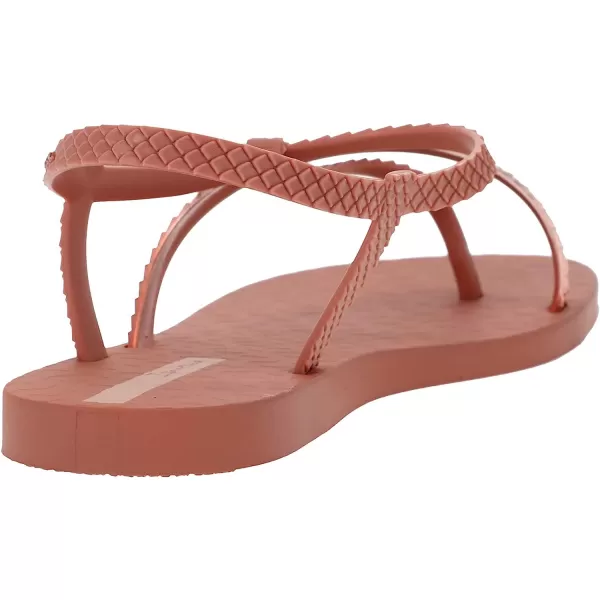 imageIpanema Womens Class Wish II Sandals  Comfortable and Trendy Strappy Sandals for Women with Metallic Snakeskin Texture and Adjustable Ankle StrapPink
