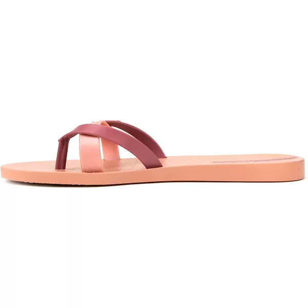 imageIpanema Womens Class Wish II Sandals  Comfortable and Trendy Strappy Sandals for Women with Metallic Snakeskin Texture and Adjustable Ankle StrapPinkPink