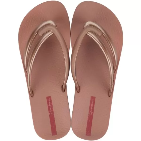 imageIpanema Womens Comfy Fem Flip FlopsPinkMetallic Pink