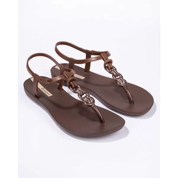 imageIpanema Womens Connect Sandal  Comfortable Stylish amp Versatile Summer FootwearBrownBronze