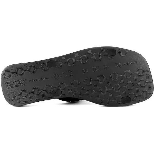 imageIpanema Womens Fever Slides  Comfortable and Trendy SlipOn Sandals Flip Flops for Women with Braided Double StrapsBlack