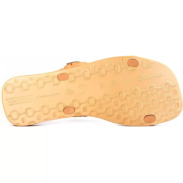 imageIpanema Womens Fever Slides  Comfortable and Trendy SlipOn Sandals Flip Flops for Women with Braided Double StrapsBrownBeige