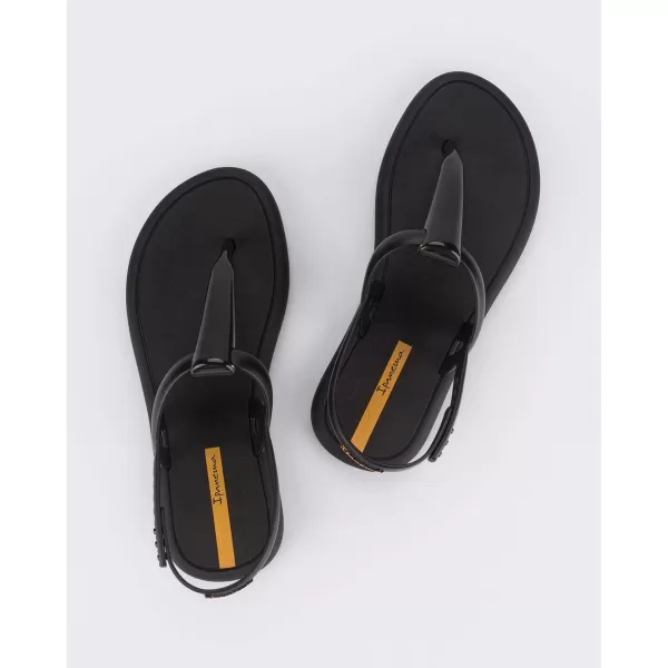 imageIpanema Womens Glossy SandalsBlackClear Black