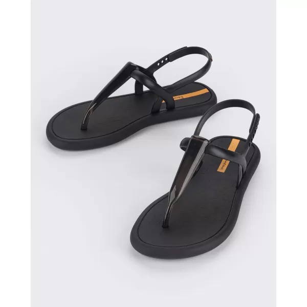 imageIpanema Womens Glossy SandalsBlackClear Black