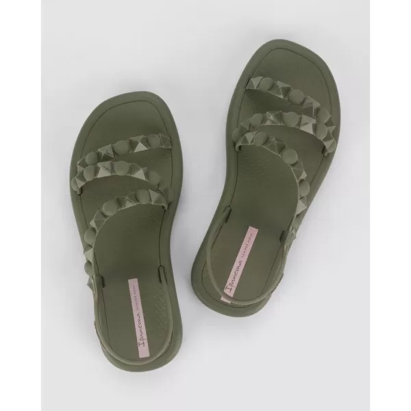 imageIpanema Womens Meu Sol Flatform Ad SandalsGreenPink