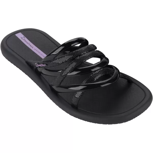 imageIpanema Womens Meu Sol SlidesBlackLilac