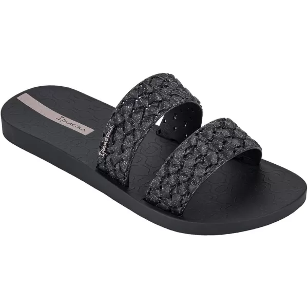 imageIpanema Womens Renda II SlidesBlackGlitter Black