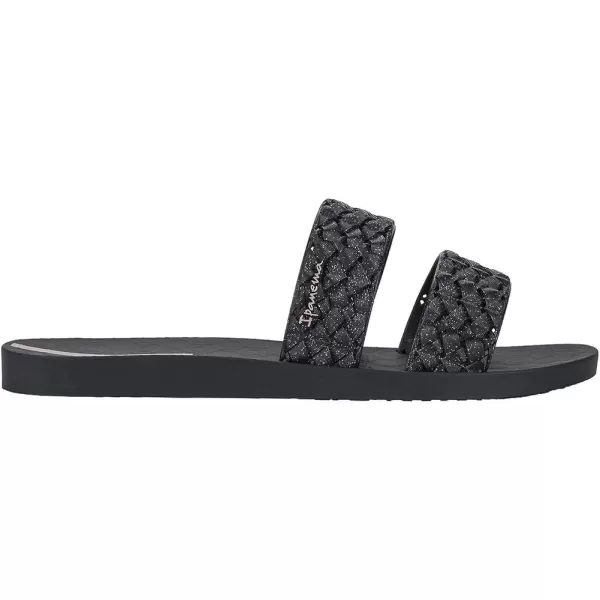 imageIpanema Womens Renda II SlidesBlackGlitter Black