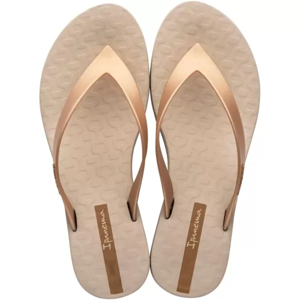 imageIpanema Womens Selfie Platform SandalsBeigeGold